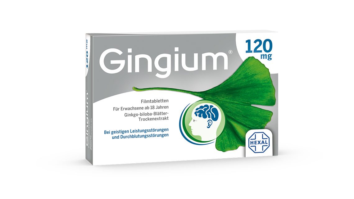 Tinnitus natürlich behandeln mit Gingium<sup>&reg;*</sup>