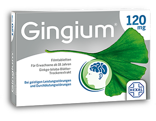 Tinnitus natürlich behandeln mit Gingium<sup>&reg;*</sup>